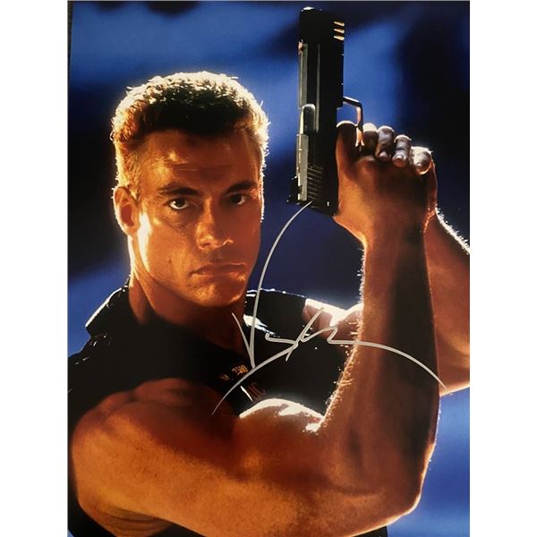 Jean-Claude Van Damme signed movie photo