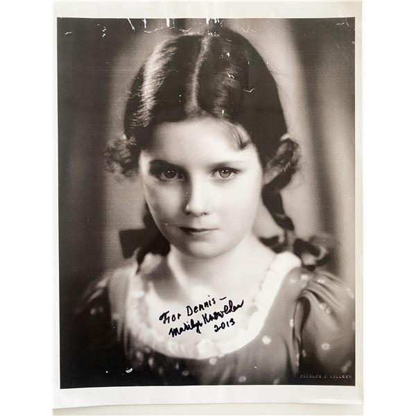 Showboat actress Marilyn Knowlden signed photo.