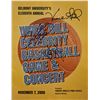 Image 1 : Vince Gill Signed Celebrity Basketball Game Program