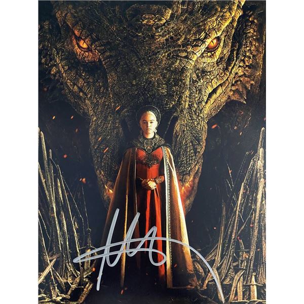House of the Dragon Milly Alcock signed photo