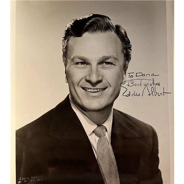 Green Acres Eddie Albert signed photo