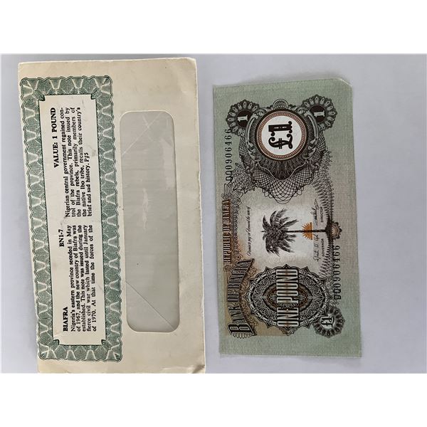 Nigerian Pound in envelope
