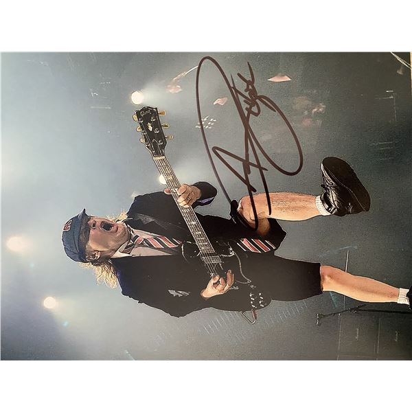 AC/DC Angus Young signed photo
