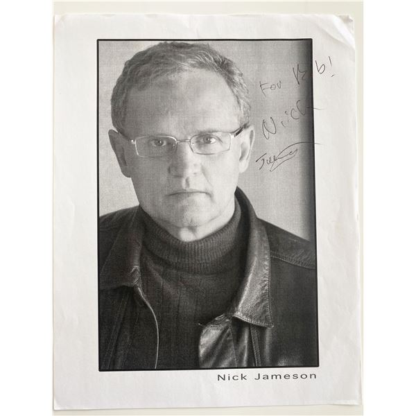 Spiderman Nick Jameson signed photo