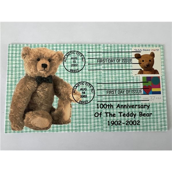 100th Anniversary of the Teddy Bear commemorative FDC