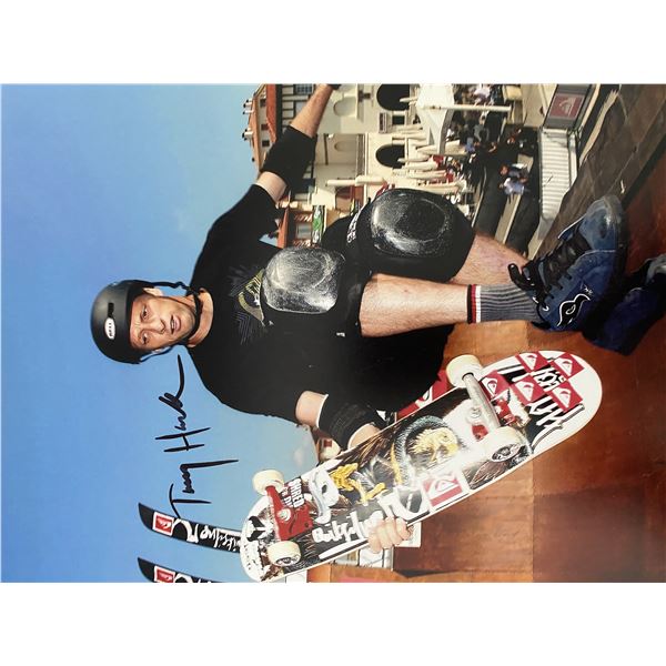 Skateboard legend Tony Hawk signed photo