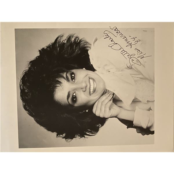1984 Miss America Suzette Charles signed photo