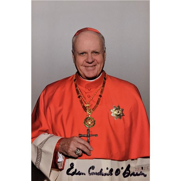Cardinal Edwin Frederick O'Brien signed photo