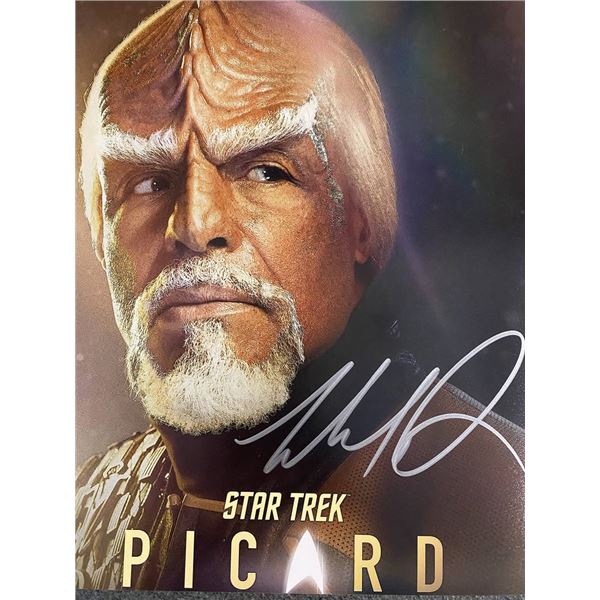 Star Trek Michael Dorn signed photo