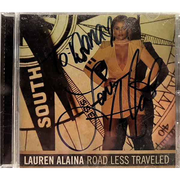 Lauren Alaina Road Less Traveled signed CD