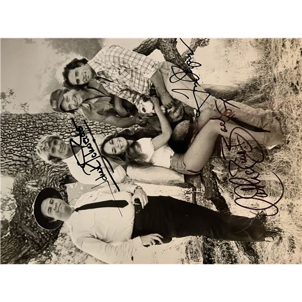 The Dukes of Hazzard cast signed photo