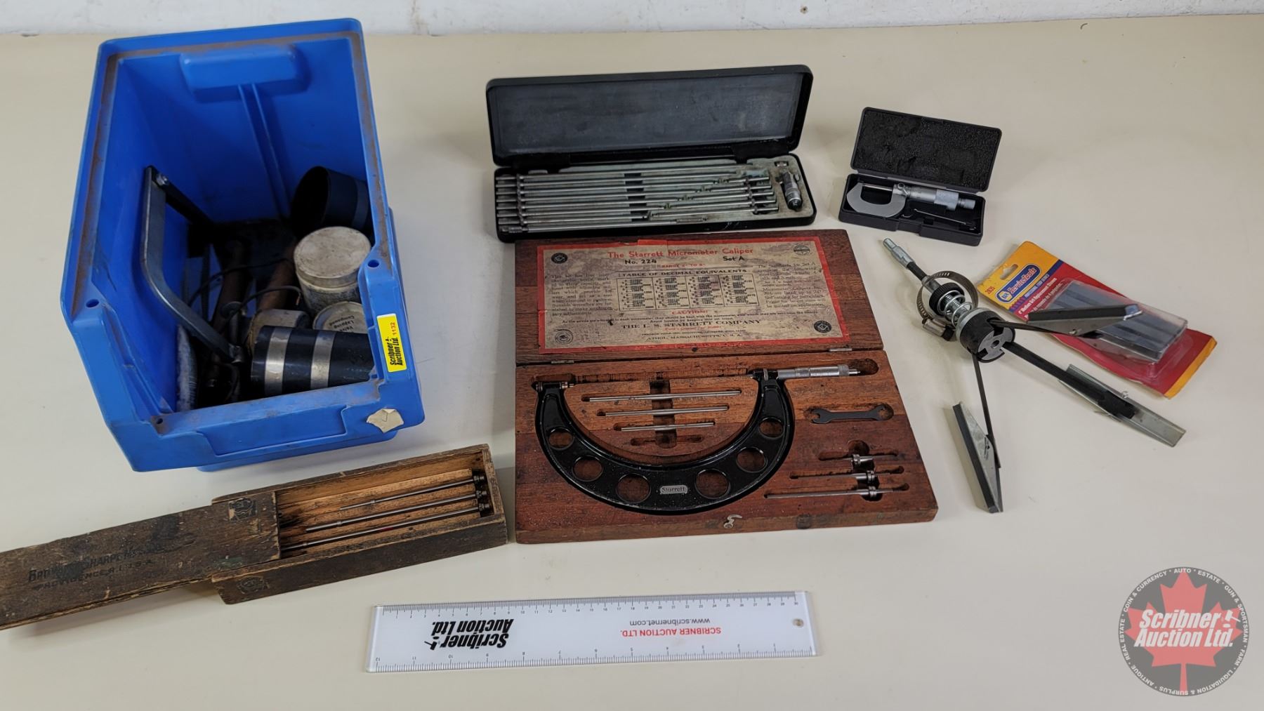 Precision Engine Building Tools including Micrometers, Ring Compressor ...