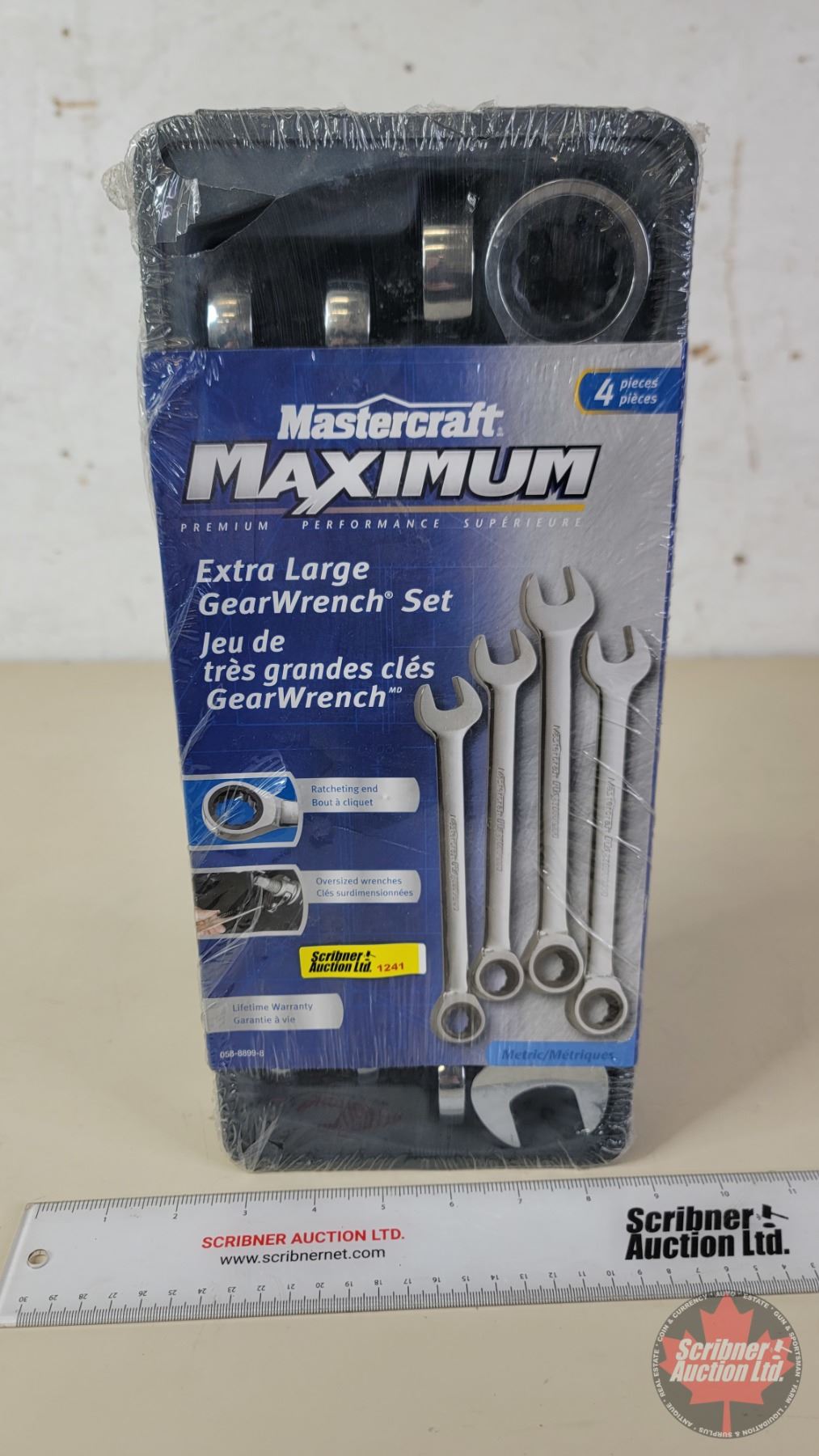 Mastercraft Maximum Extra Large Gear Wrench Set (Metric) (Unopened)
