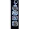 Image 1 : Sterling Silver and Mammoth Tusk Grand Slam Pendant by Marv Clyncke