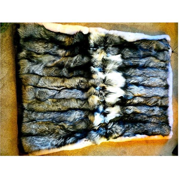 Fox and Beaver Fur Blanket to Benefit Coloradans for Responsible Wildlife Management