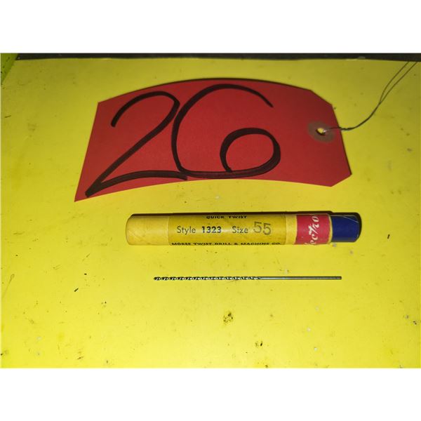Box(7) of MORSE Long Drill #55