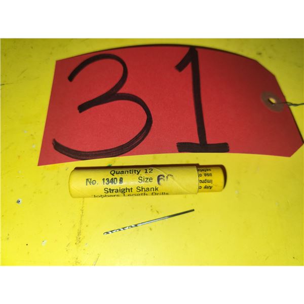 Box(12) of MORSE Drill #60