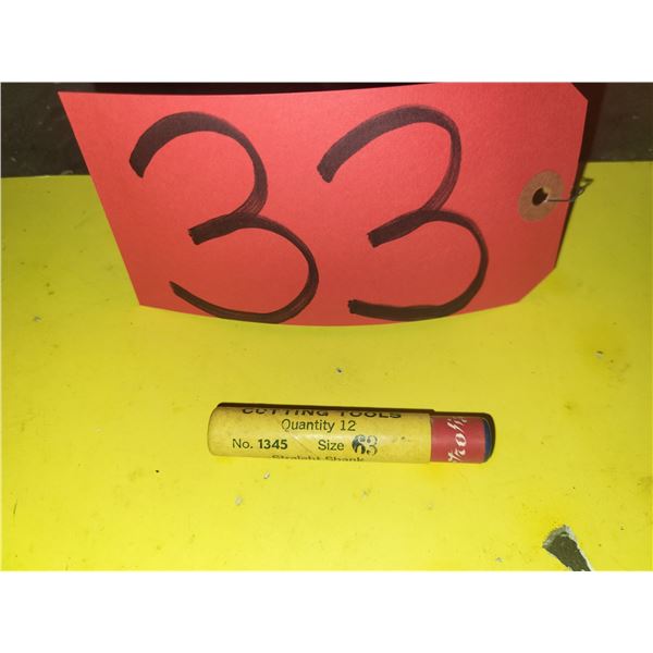 Box(12) of MORSE Drill #63