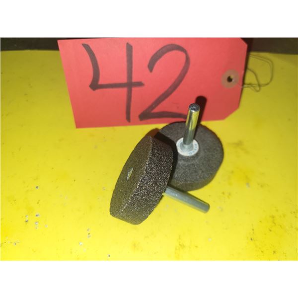 Set(2) of Grinding Wheel shank 1/4"