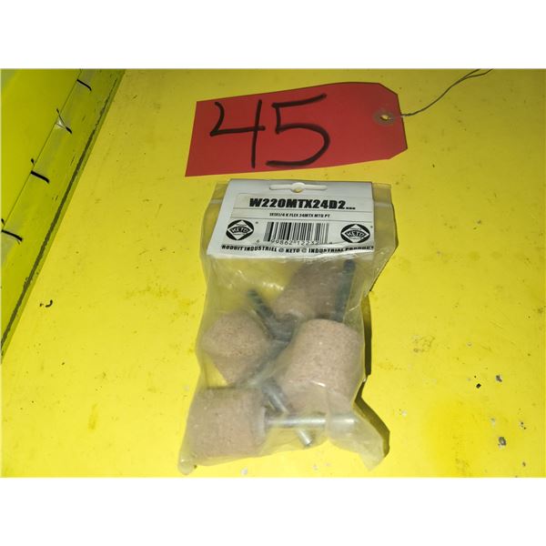 Lot(5) of Buffing Wheel shank 1/4"