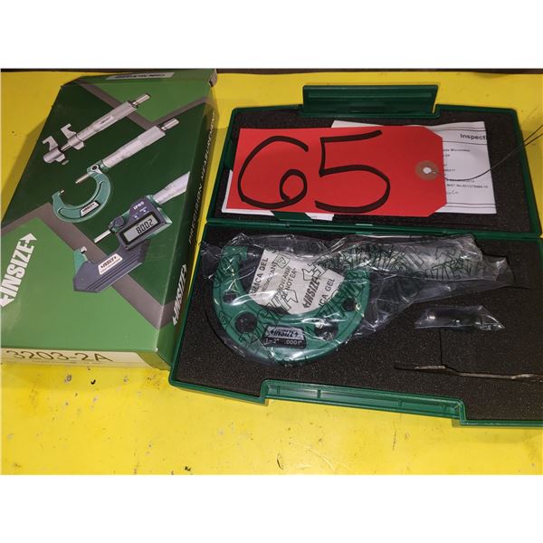 New INSIZE Micrometer 1"-2" (garanted 1 year)