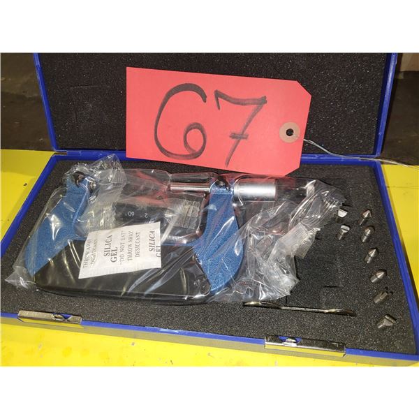New Accusize Screw Thread Micrometer 2"-3"