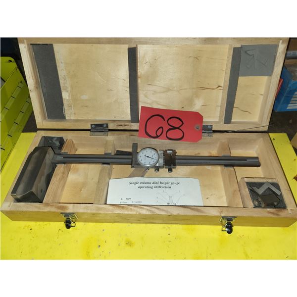 STM Dial Height Gage 0-12"
