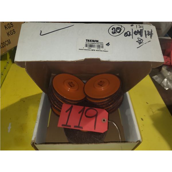 TRIM-KUT Fibrex (scotch-Brite) Disc(20) 4"1/2