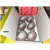 Image 1 : Box(10) of  Flap Wheel 2"1/2 x 1/2" shank 1/4" Gr.180