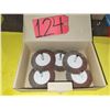 Image 1 : Box(5) of Flap Wheel 4" x 1/2" shank 1/4" Gr.100
