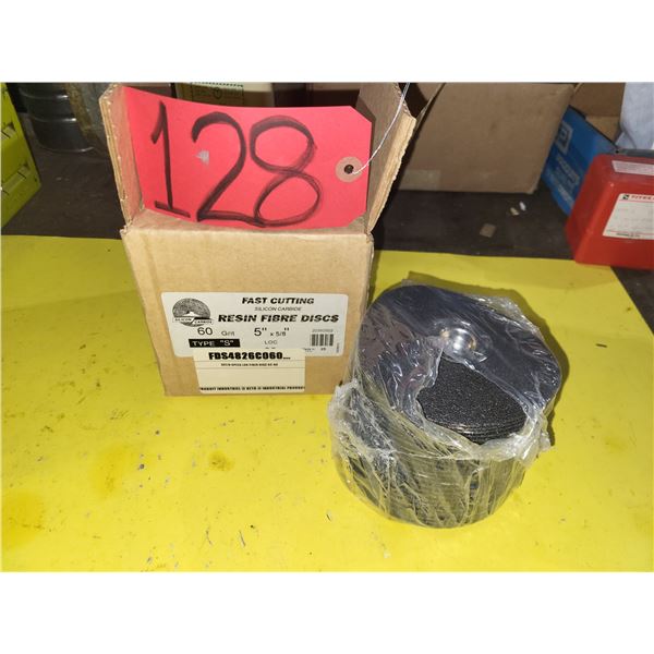 Box(25) of Resign Fibre Disc 5" x7/8" Gr.60