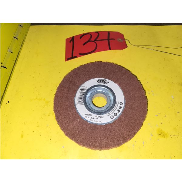 KETO Blend-it (scotch-Brite) Wheel 6" x 1" x 1" Gr. 180