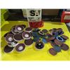 Image 1 : Lot of Assorted Disc 2" and Edge Pro 3" with Mandrel