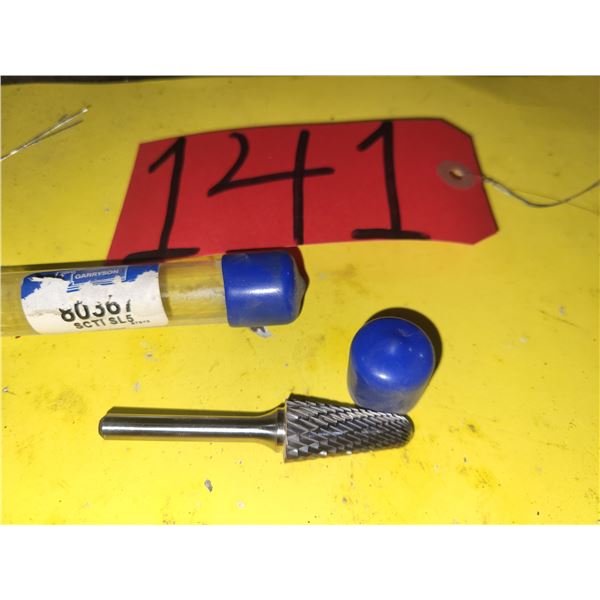 GARRYSON Carbide Burr shank 1/4" for hard steel / Stainless
