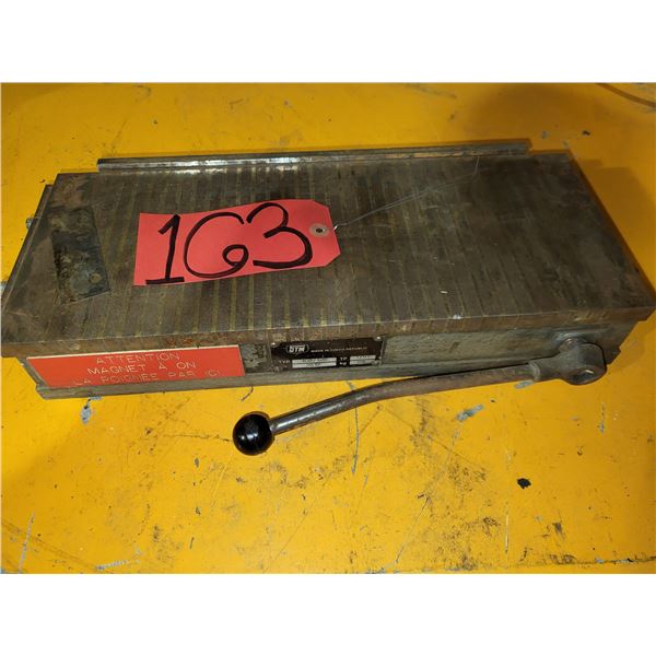 STM Magnetic Chuck 6" x 16" (Tested)