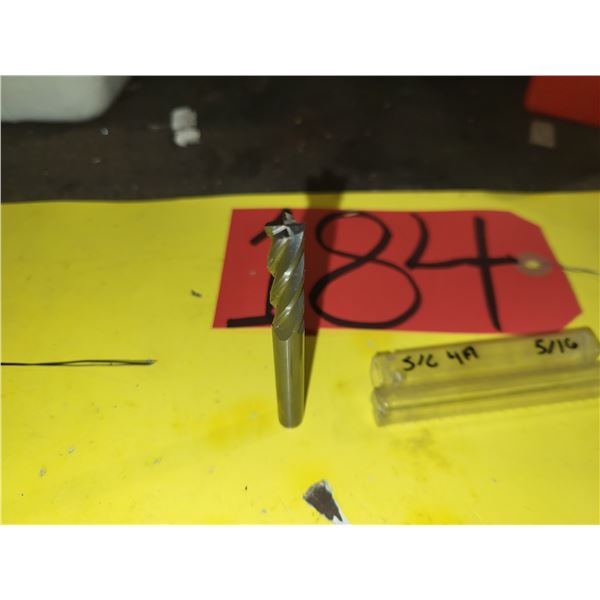 Solid Carbide End Mill 5/16" 4fl.