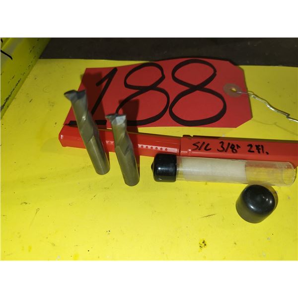 Solid Carbide End Mill 3/8" 2fl.