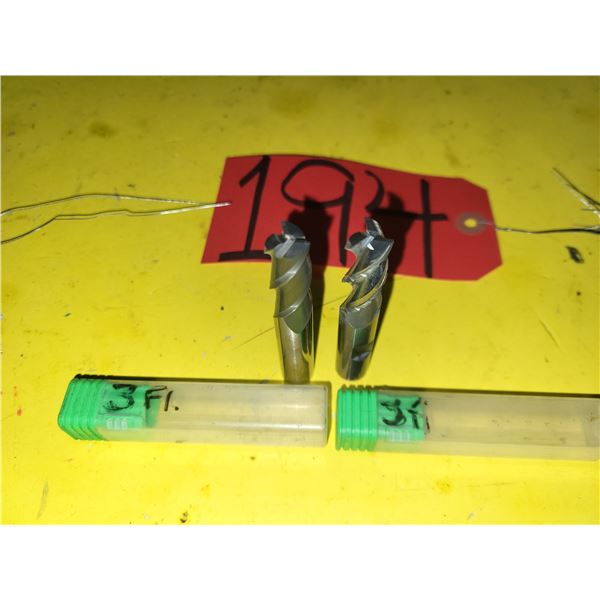Solid Carbide End Mill 1/2" 3fl. Regrinded Tip