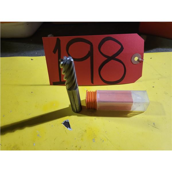 Niagara Solid Carbide End Mill 1/2" 6fl. BullNose