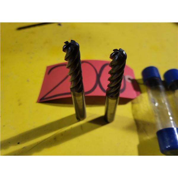 Niagara Solid Carbide End Mill .460" shank 1/2" 5fl. BullNose