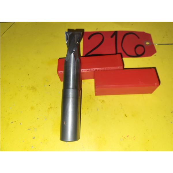 DEBOERTOOL Solid Carbide End Mill 25mm 2fl. 1.0 rad