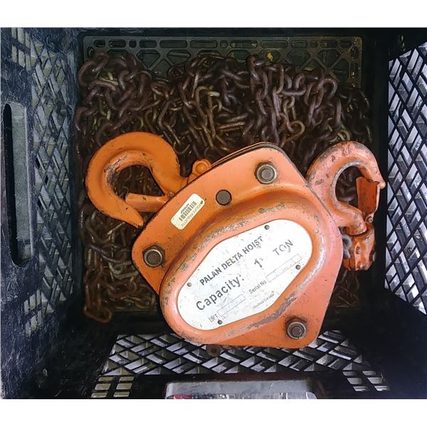 Palan Delta Hoist 1 ton