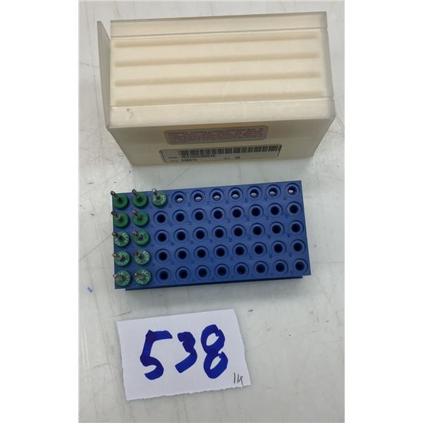 Lot (11) End mils 3/32