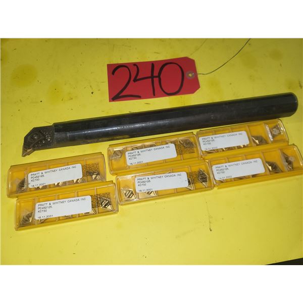 KENNAMETAL Boring Bar A20-NDLPR4 with Inserts(30) DCGR 432
