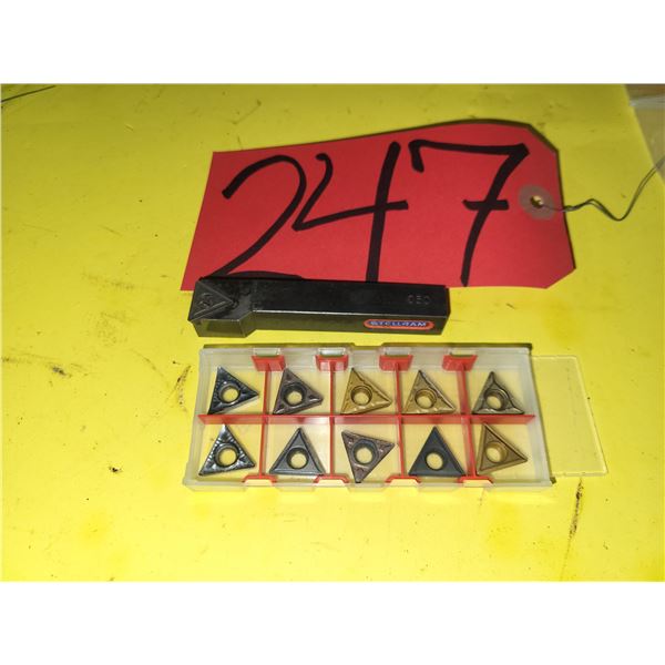 STELLRAM Holder M5V-1212R with Inserts(10)