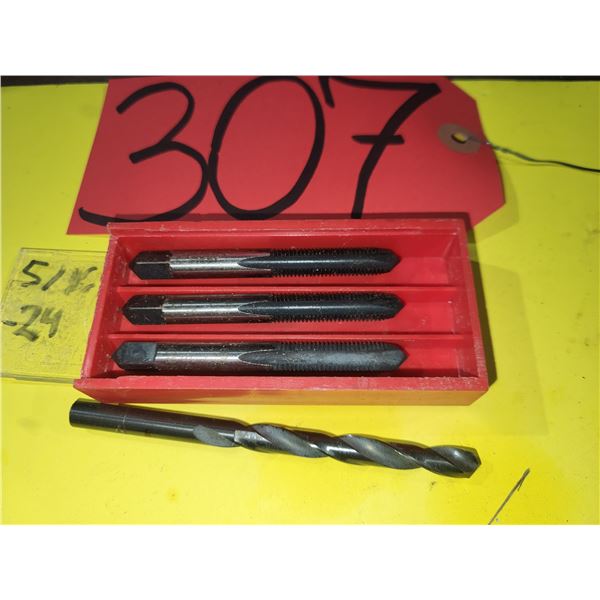 OSBORN Tap 5/16"-24 NF & Drill I