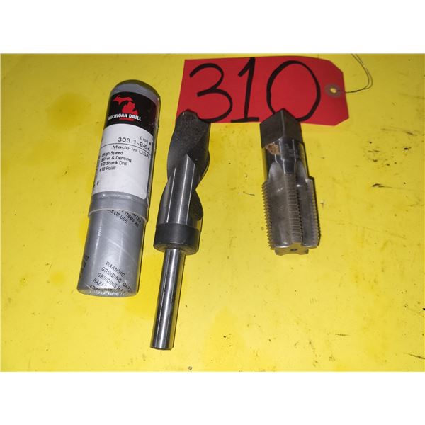 Tap 1" 11- 1/2 NPT & Drill 1" 9/64