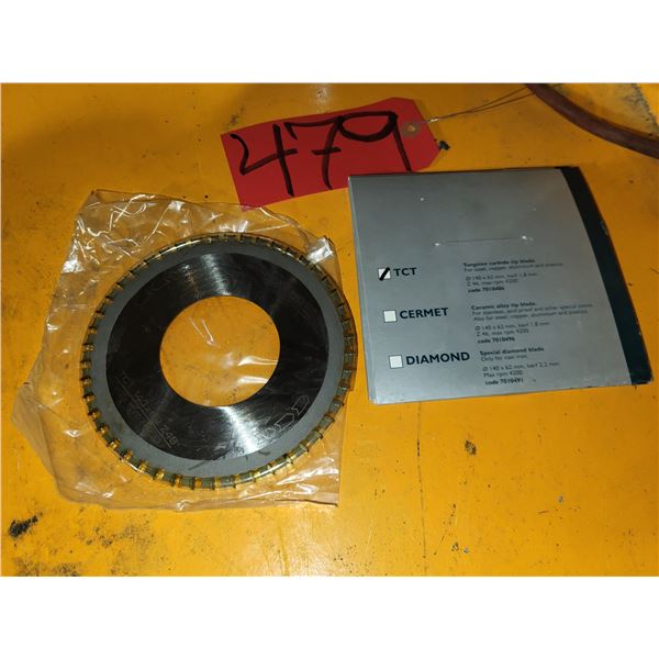 EXACT TCT Blade 140mm x62mm (Tungstun Carbide Tipped)