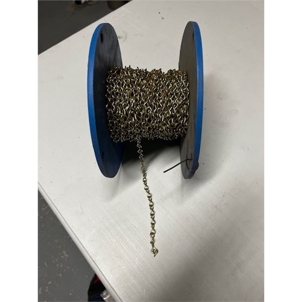 CHAINE ACIER COULEUR LAITON ,30 OD (APPROX 1,25 LBS)