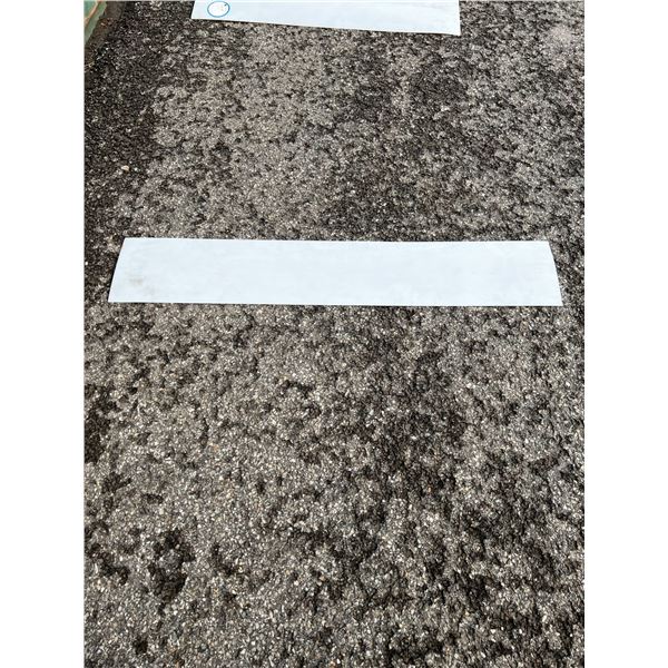 FEUILLE HDPE = 3/16 X 10 X 55